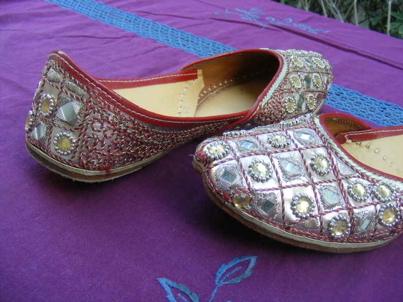 Bollywood Handmade Shoes From India Etsy