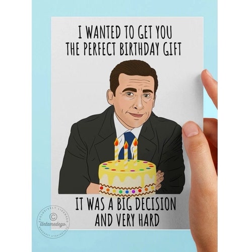 That's What She Said Birthday Card Michael Scott Greeting - Etsy