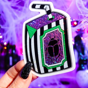 Koop de Juice Halloween-vinylsticker, Halloween-sticker, waterdichte sticker