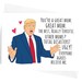 Trump Great Mom Mother's Day Card 
