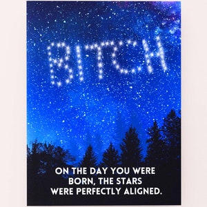 Funny Birthday Card- On The Day You Were Born Birthday Card Snarky Birthday Birth- Hilarious Birthday Card- Birthday Card For Her/ Him