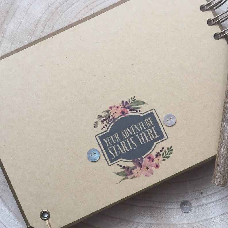 Handmade Personalised Guest Book/ Scrapbook/ Photo Album/ Etsy