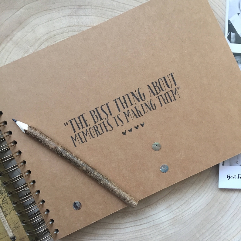 Handmade Personalised Memory Book/ Scrapbook/ Photo Album/ Etsy