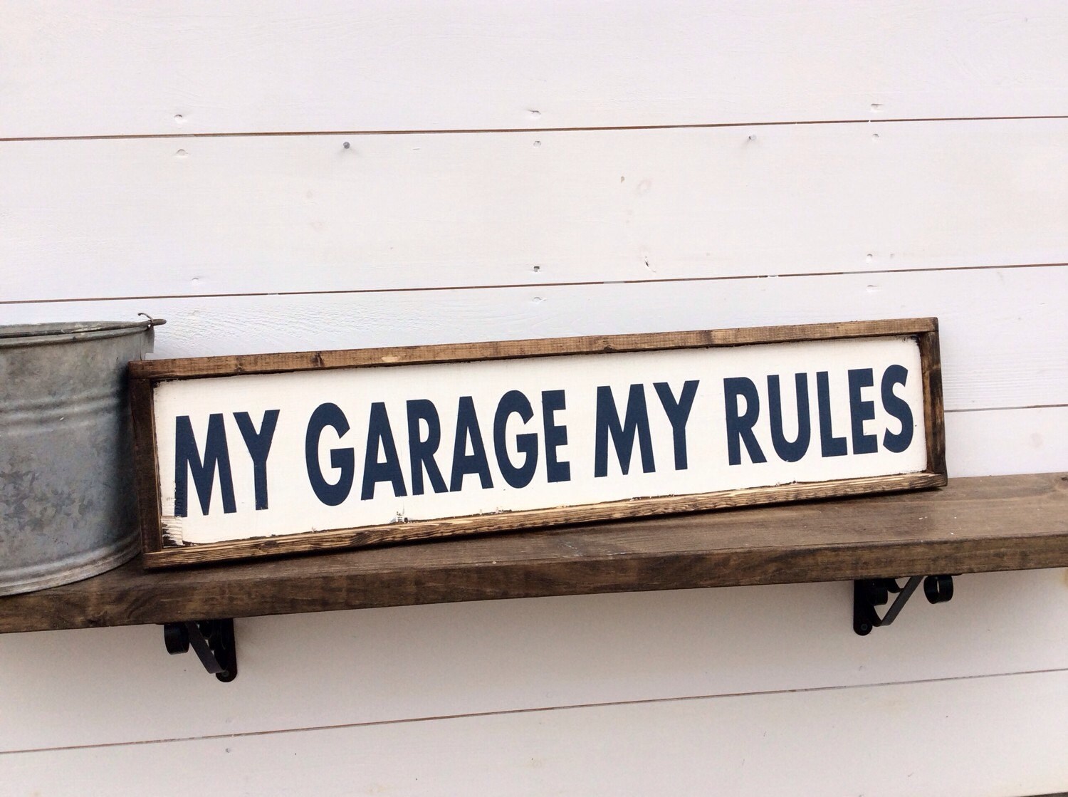 Man Cave Garage Sign - Etsy