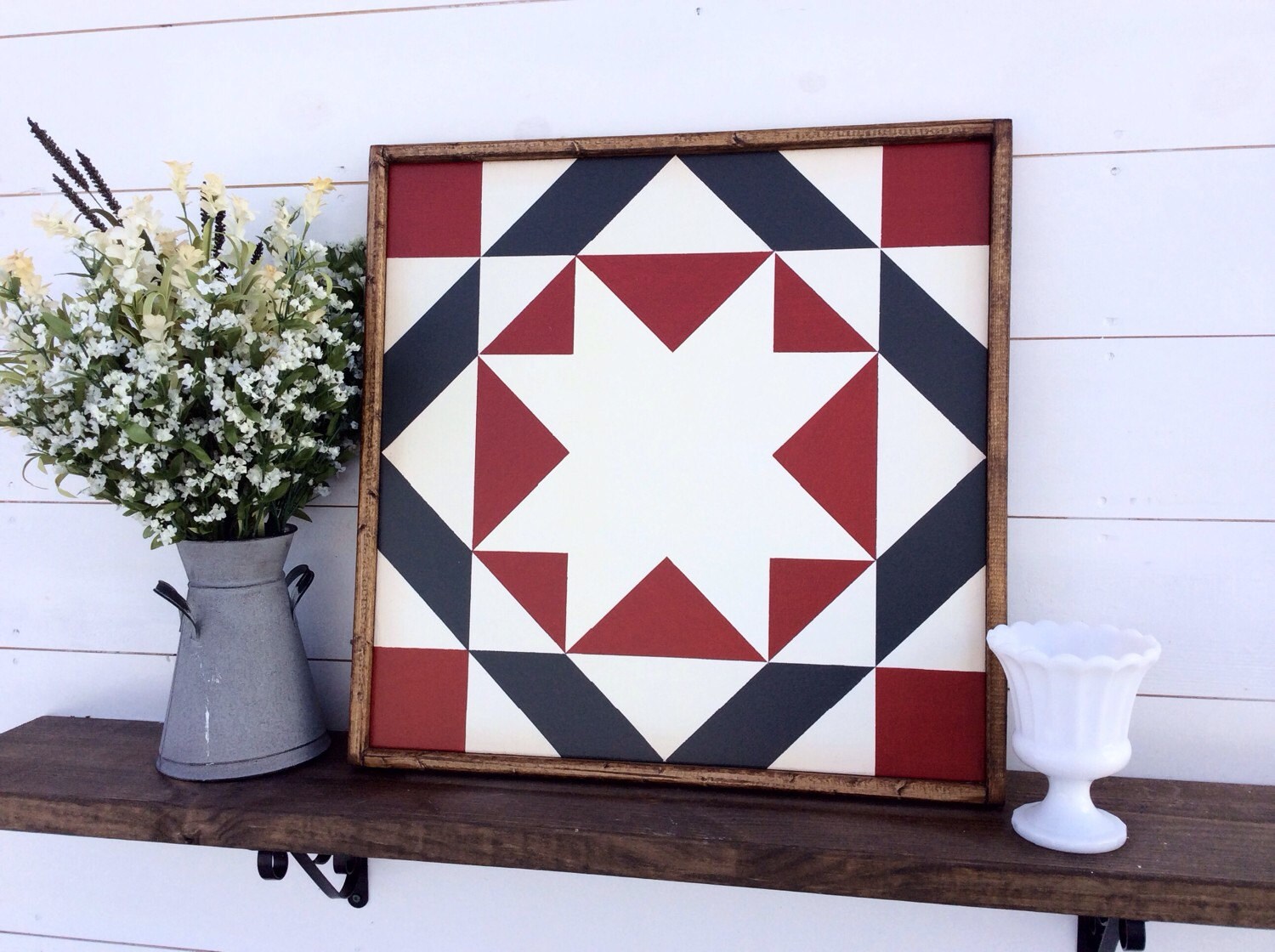 Barn Quilt Outdoor Barn Quilt Barn Quilt 2 X 2 Barn Quilt Sign Etsy