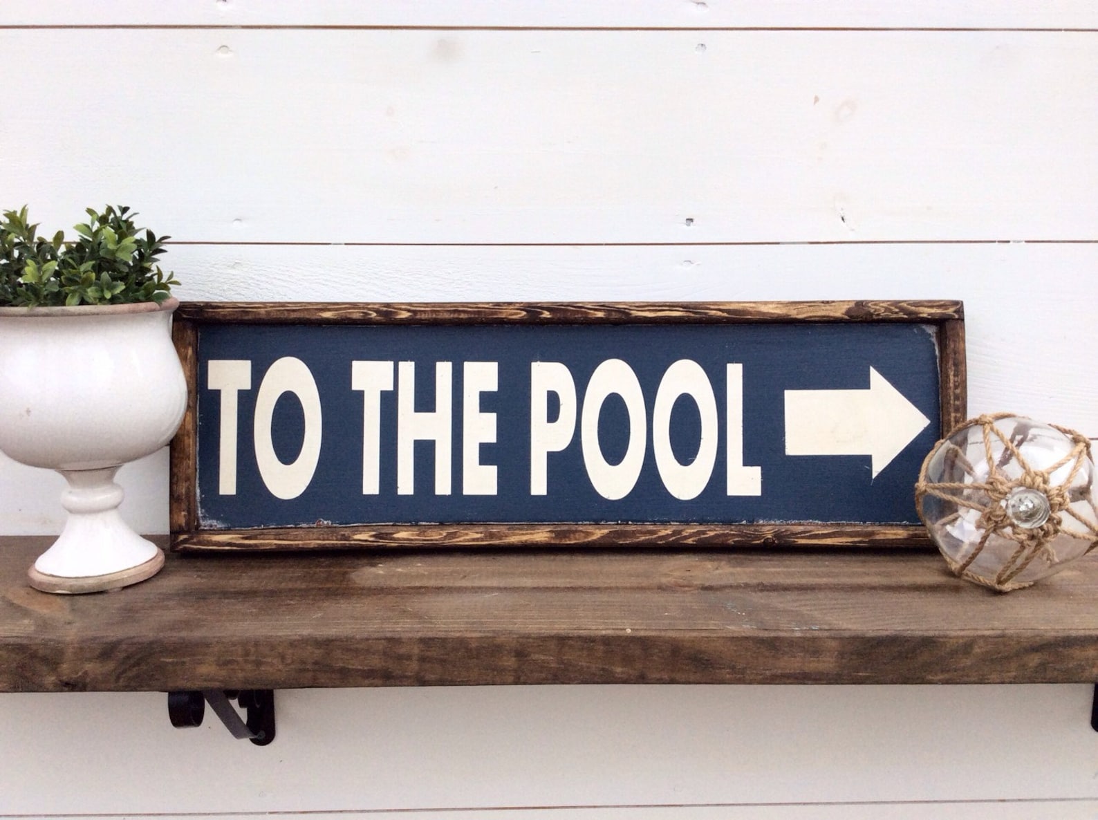 To the Pool Sign Wood Pool Sign Pool Decor Pool House Sign Etsy
