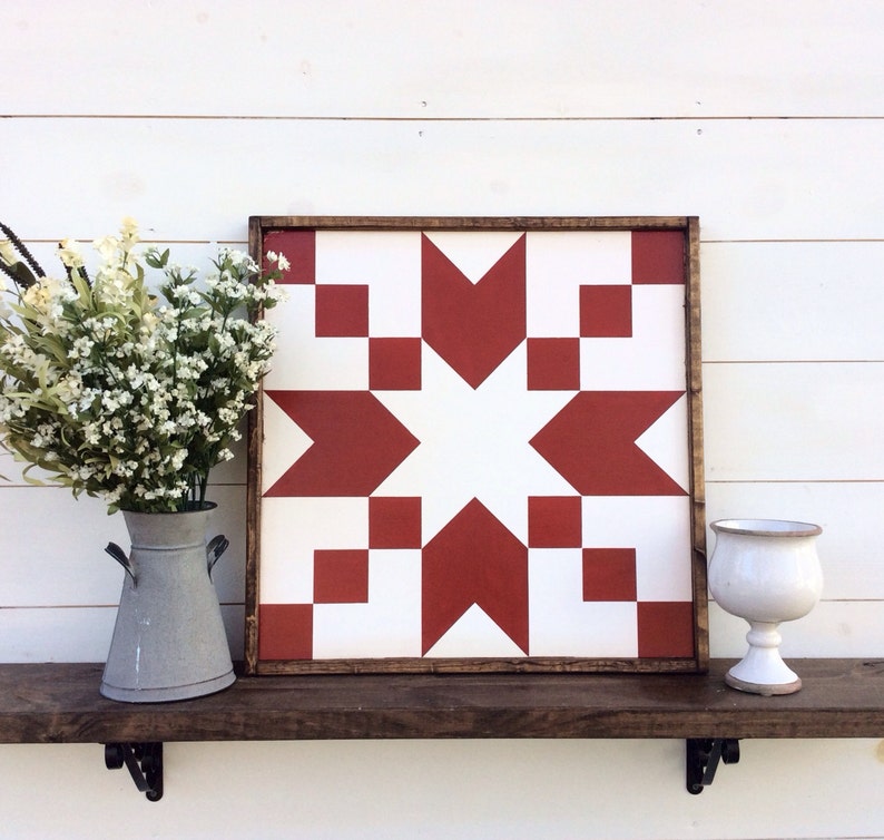 Barn Quilt 2 X 2 Barn Quilt Outdoor Barn Quilt Outdoor Sign Etsy