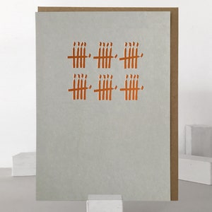 30e anniversaire | Carte d'anniversaire de luxe pour 30 ans | 30e anniversaire en feuille de cuivre | Anniversaire minimaliste | Carte 30e anniversaire unique