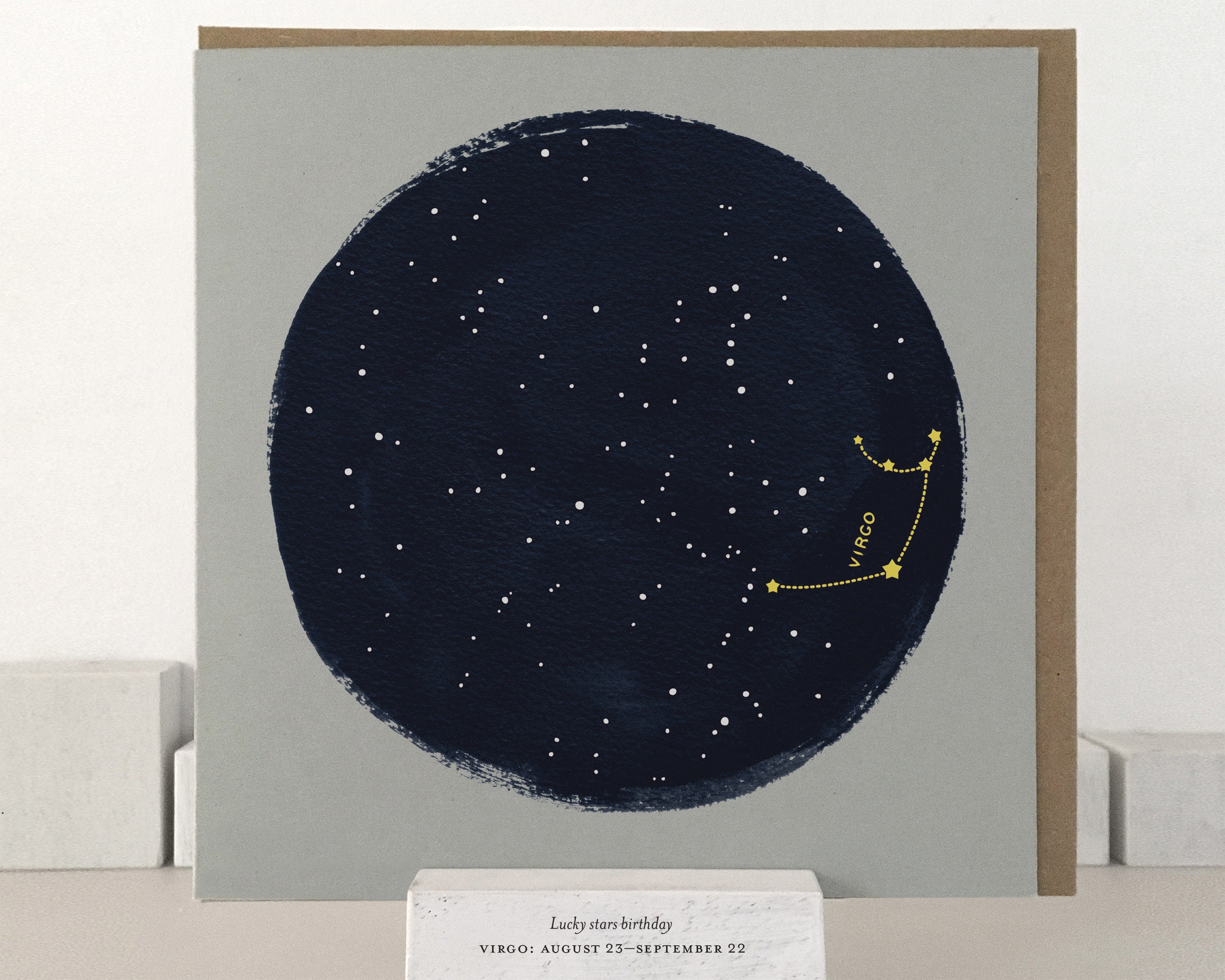 Virgo Birthday Card Zodiac Birthday Virgo Horoscope - Etsy