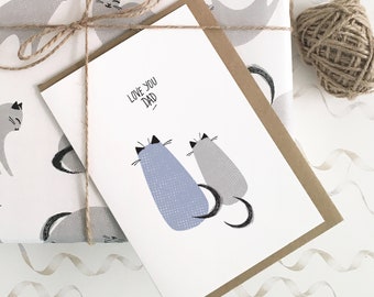 Father's Day Card | From the Cat Fathers Day card