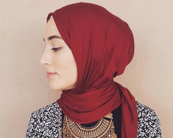 Cotton Jersey Hijab Scarf