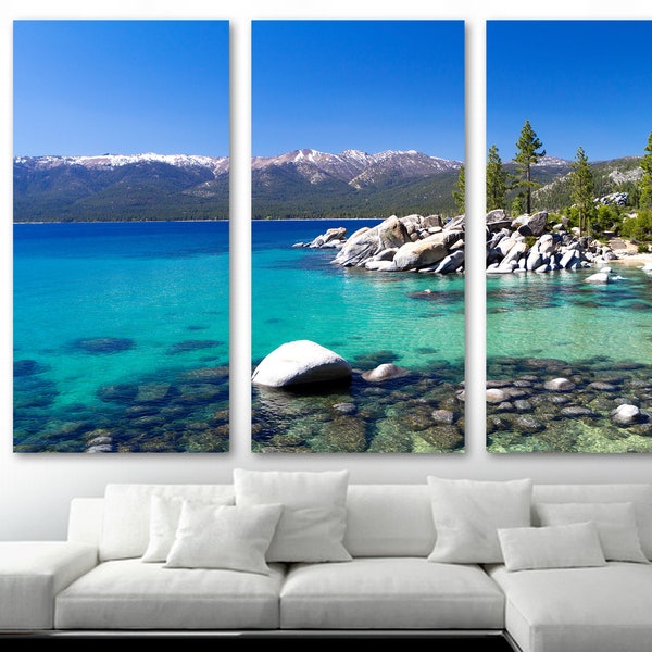 Lake Tahoe Wall Art Etsy