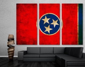 Bandiera Del Tennessee (USA) 3x5 Piedi, Doppia Faccia, In Nylon 200D