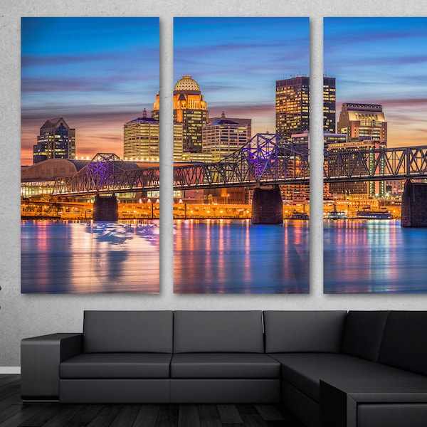 Louisville Skyline Etsy
