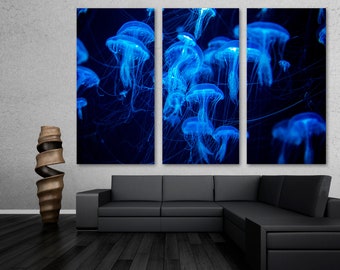 Blue Jellyfish - Etsy