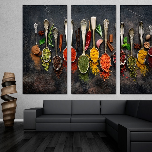 Spice and Herb Wall Art Etsy