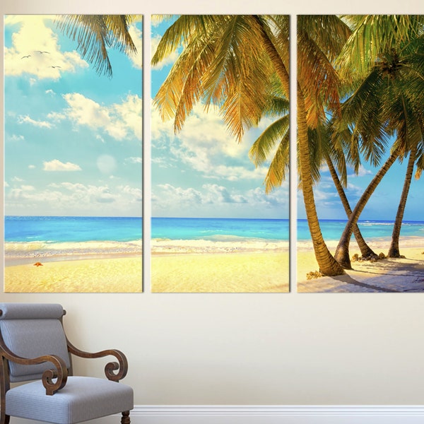 Beach Triptych - Etsy