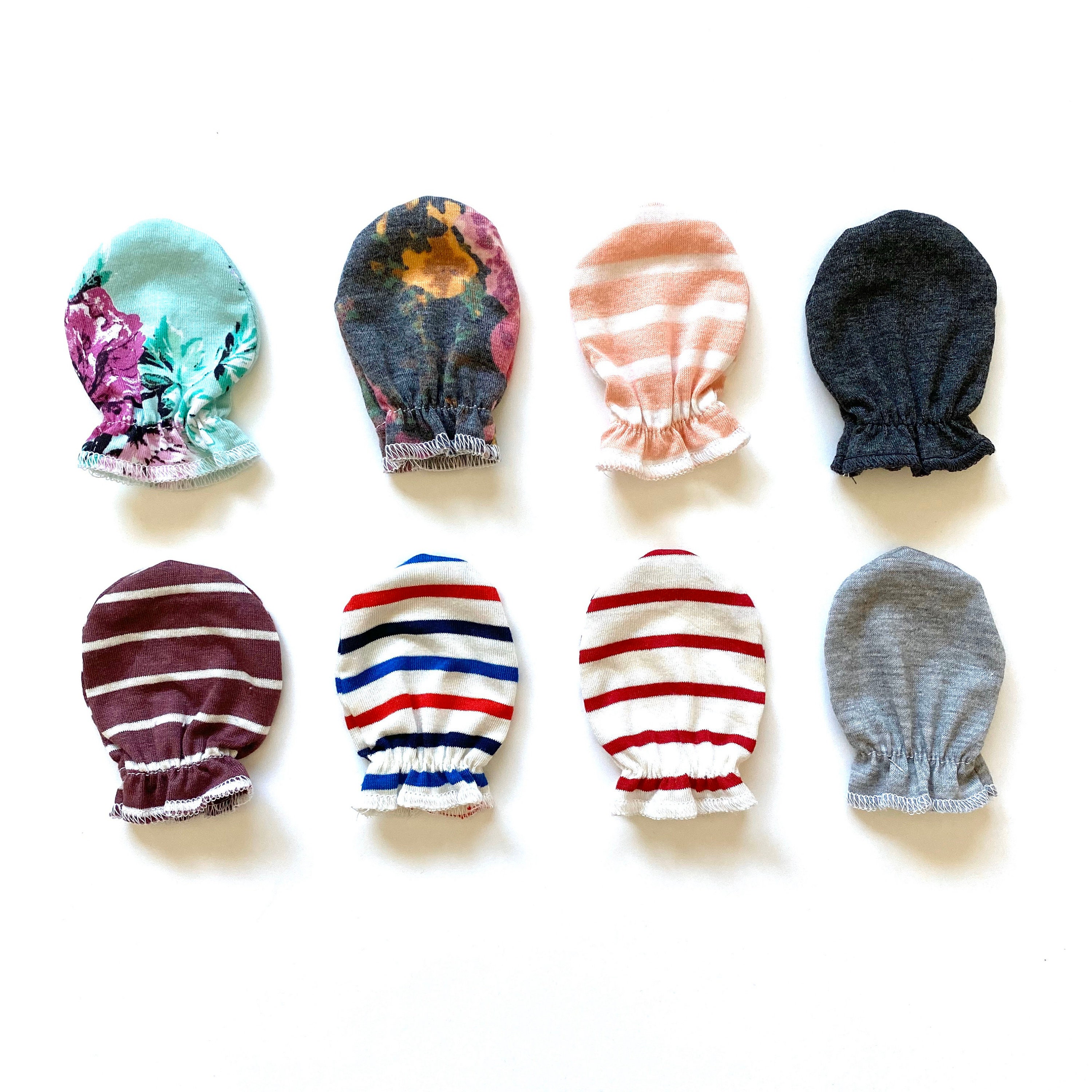 No Scratch Mittens Newborn Mittens Mix & Match 4 pairs Etsy
