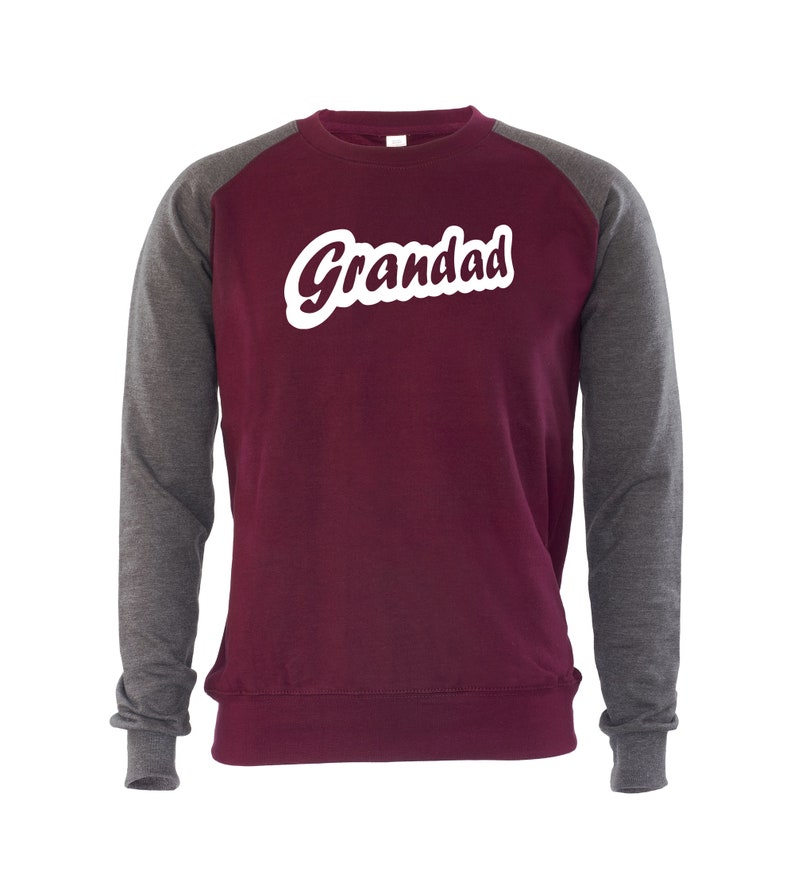 Grandad Mens Sweatshirt Jumper Dad Father Man Maternity Family Top Gift Idea