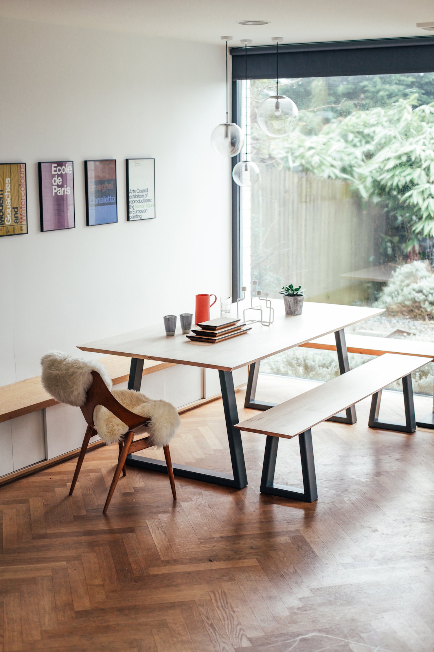 Stranger Table and Bench Set - Etsy