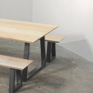 Stranger Table and Bench Set - Etsy