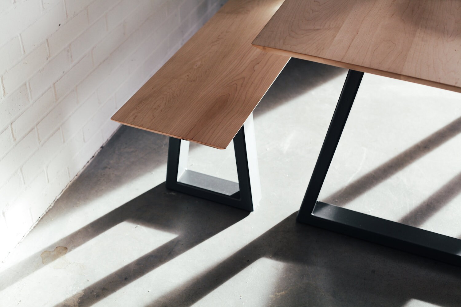 Stranger Table and Bench Set - Etsy