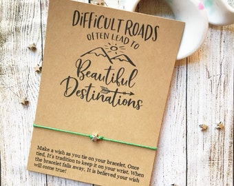 Motivational Party Favors, She Believed Bracelet, Inspiration Bracelet, Wish Bracelet, Motivation Bracelet, Inspirational Gift