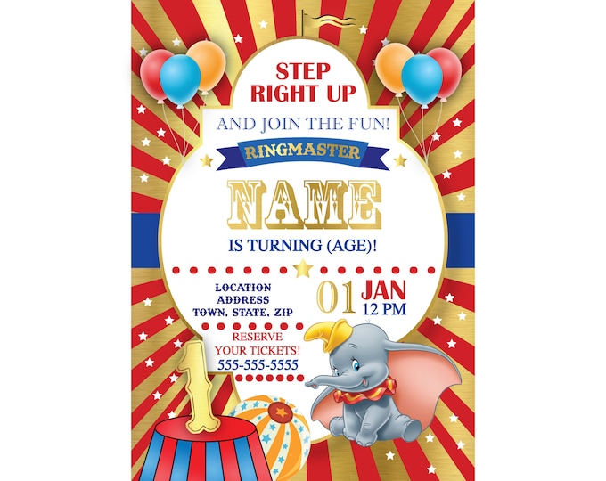 Dumbo Party Hats Etsy