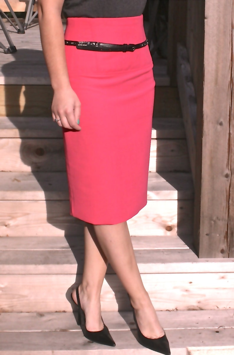 Lucinda Pencil Skirt Downloadable Sewing Pattern for Ladies - Etsy