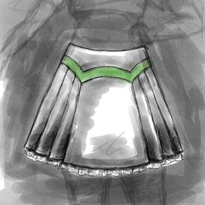 The Sibylle Skirt PDF Pattern image 3