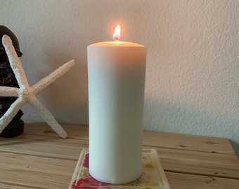 Soy Pillar Candle~ Scented ~ Unscented ~ Meditation Candle ~ Altar Candle ~ Wedding Candle ~Housewarming Gift ~ Hand poured with love.