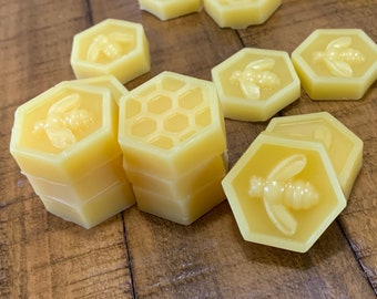 100 % Pure Beeswax Melts ~ Scented ~ Organic Beeswax ~ Party Favors ~ Holiday Gifts ~ Hand poured with love.