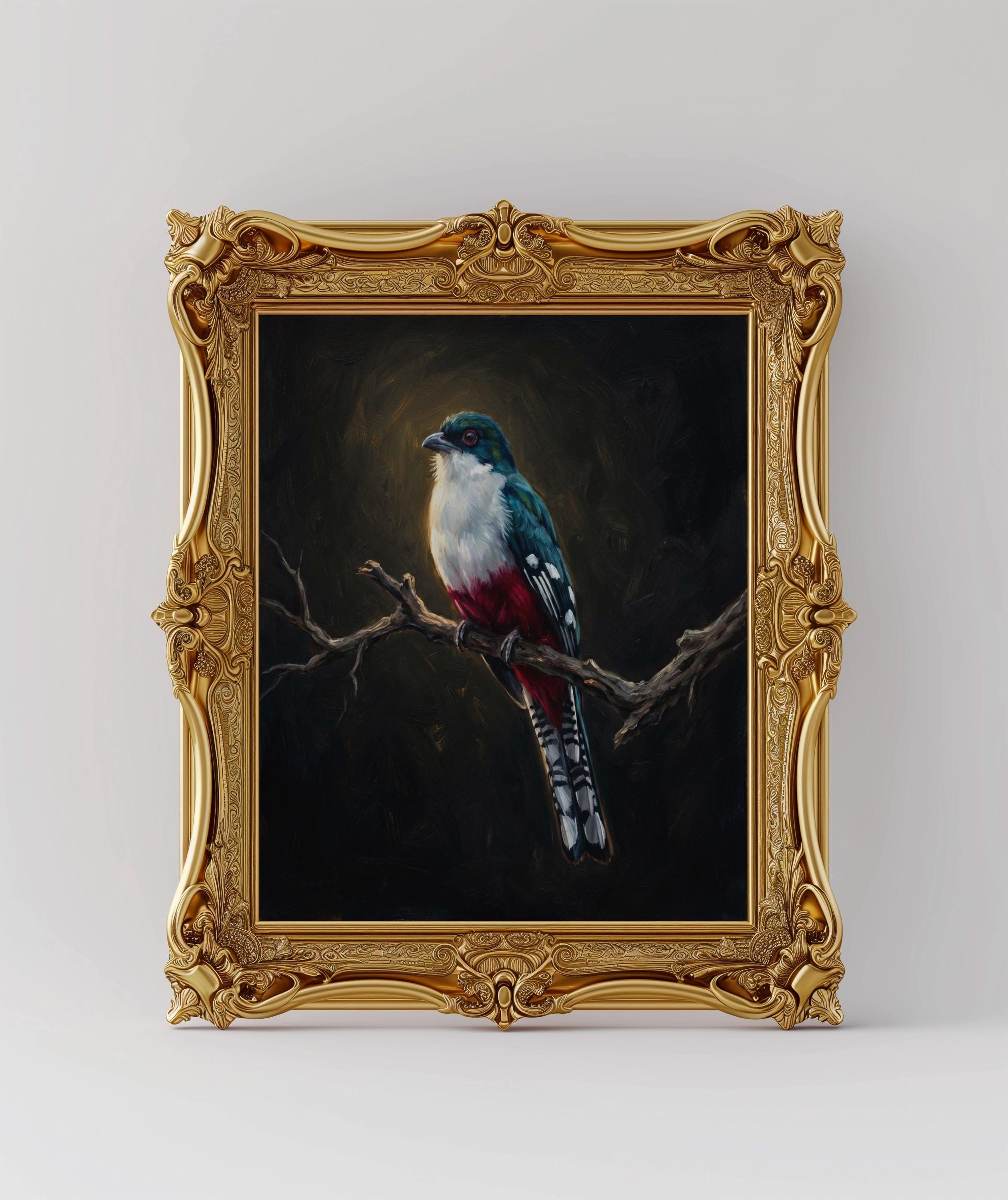 Tocororo bird - Etsy 日本