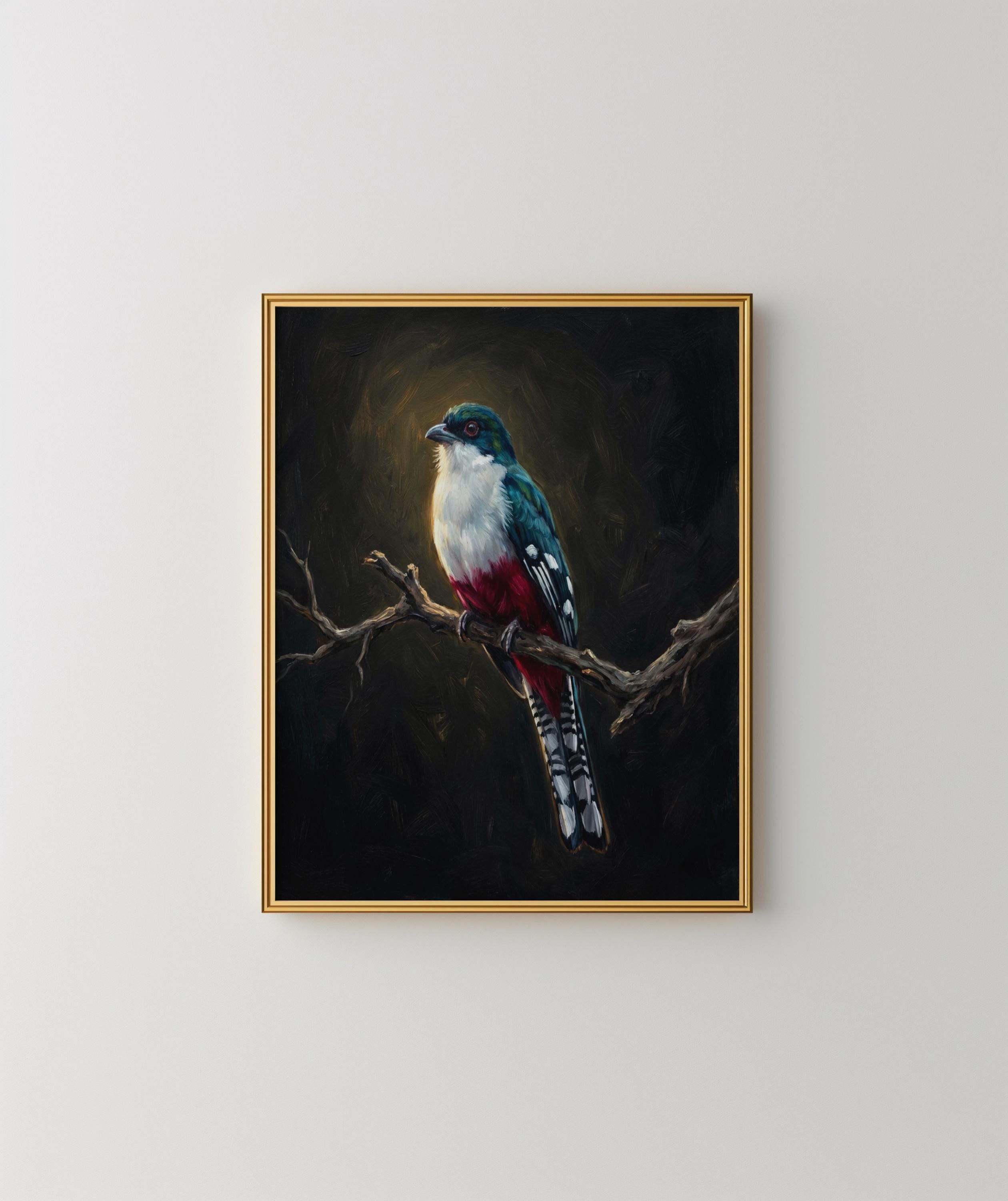 Tocororo bird - Etsy 日本