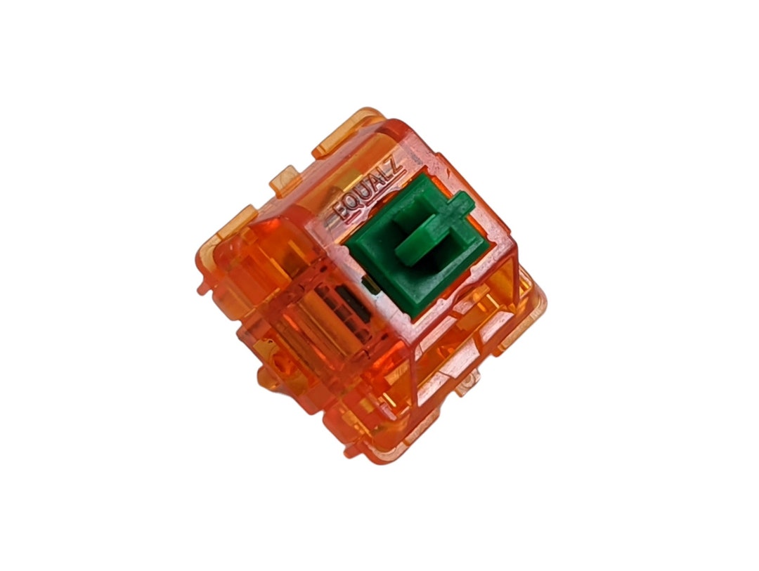 C3 EQUALZ TANGERINE Switches Dark Green Stem Gold Spring 67g stock or