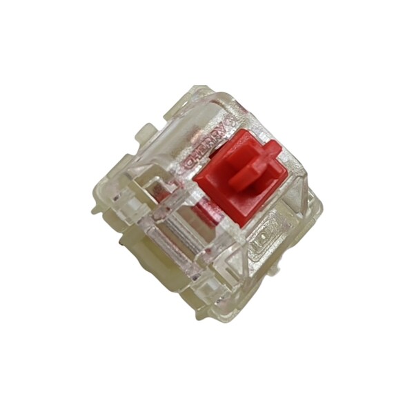 Cherry MX Red RGB Linear Switch for Mechanical Keyboard 3 Pin 45g (Stock or Lubed w/Film)