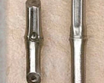 Bamboo Angled End Knobs and Pulls by D&#39;Artefax