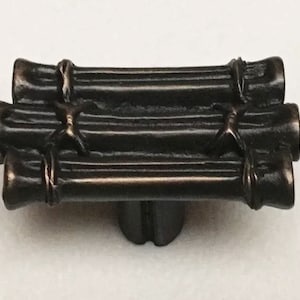 SALE: D'Artefax Bamboo Novelty Knob  1 3/4"