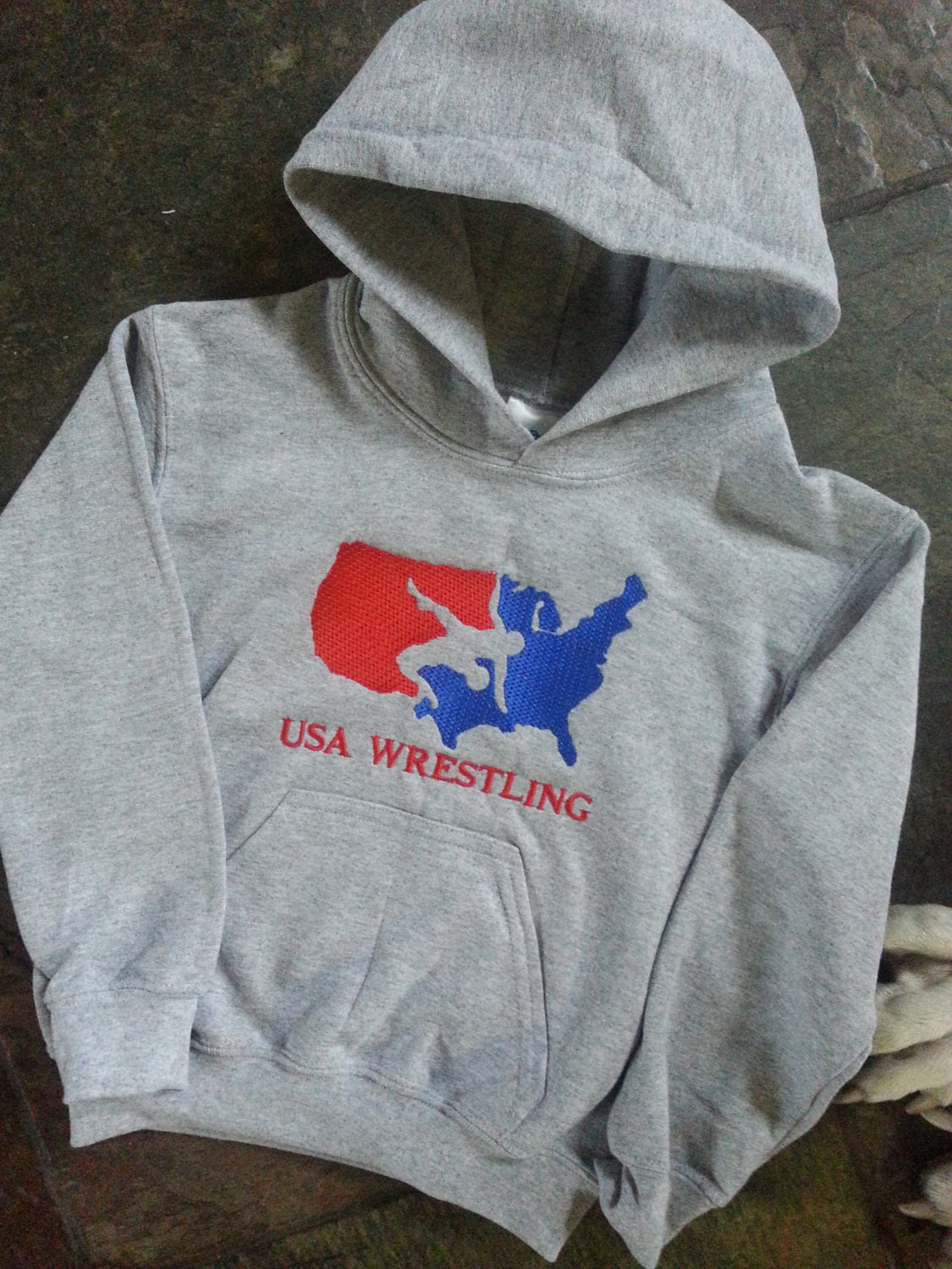 usa wrestling hoodie