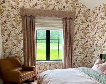 Quote For A Bespoke Cornice Board, Box Pelmet With Matching Curtains