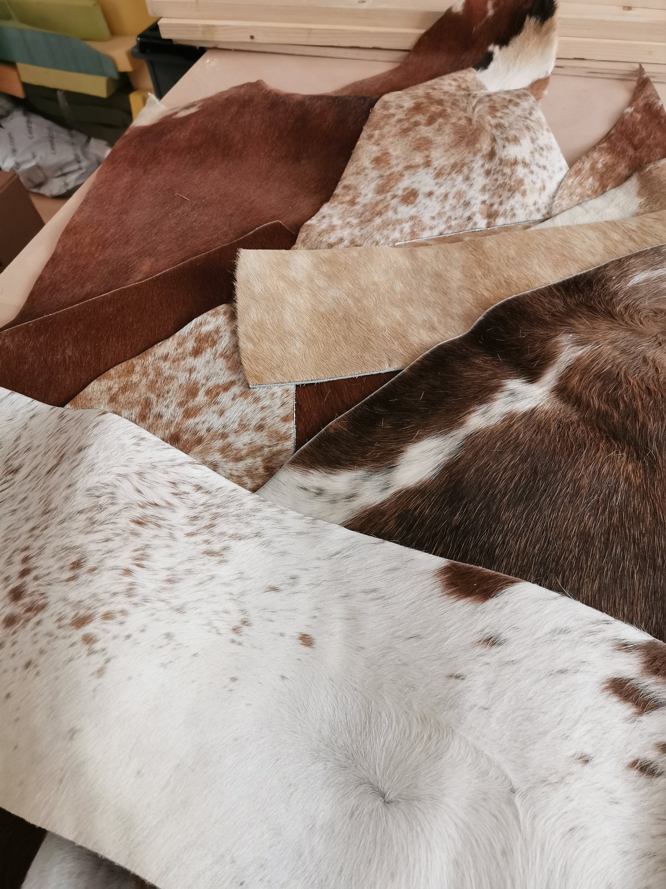 Cowhide Scrap Pieces 25 OFF Genuine Cowhide Offcuts Etsy