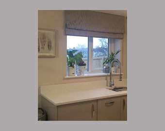 Roman Blinds, Hand Sewn, Made to Measure Roman Blinds, Bespoke-Please Note Full Price on Quotation