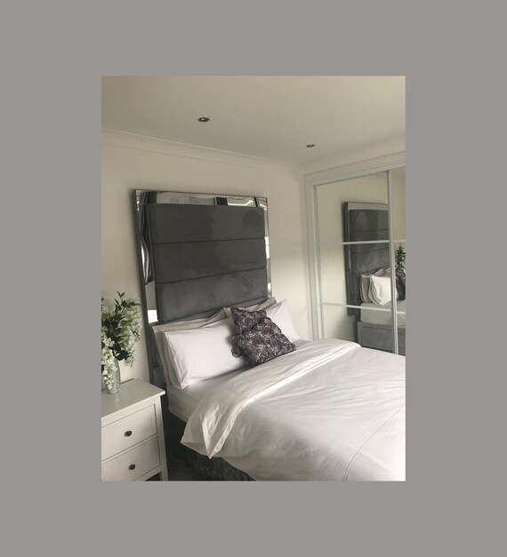 Ikea cheap mirror headboard