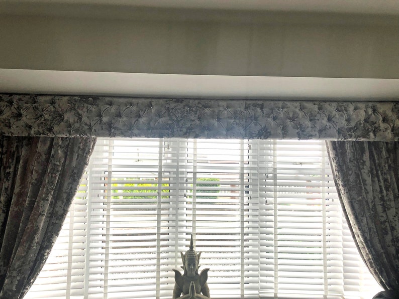 Bespoke Luxury Curtain Pelmets Handmade Box Pelmets Window Etsy UK