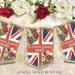 Vintage Jubilee Memory Union Jack Bunting, Queens Platinum Jubilee,Flags Party Decoration British Decor Street Party Decor