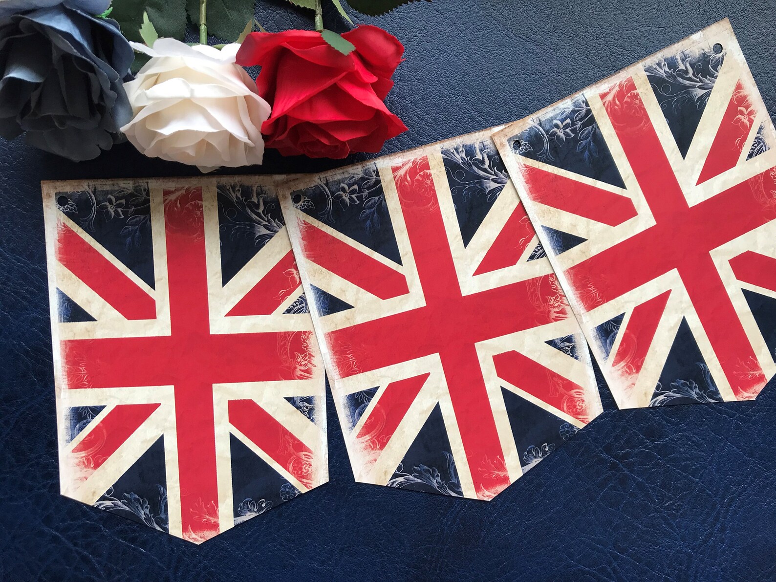 Union Jack Bunting Flags Party Decoration British Decor Street Etsy