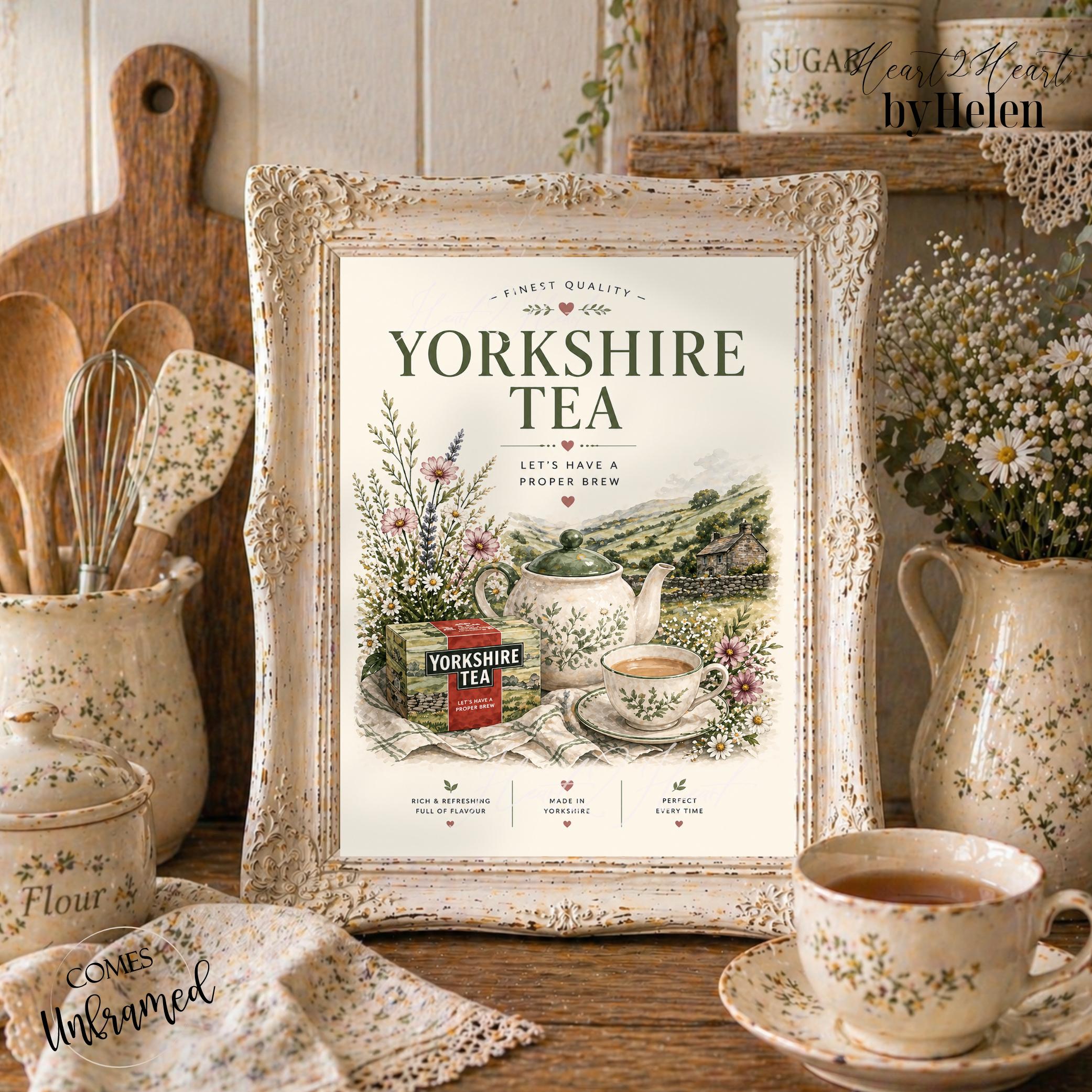 Yorkshire Tea Teapot - Etsy UK