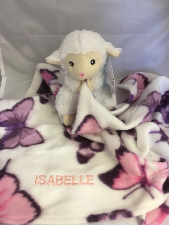 baby blanket with toys attached