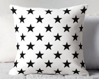 Star Pillow, Star Cushion, Star Pillow Cover, Teen Room Decor, Star Throw Pillow, Star Pillow Case