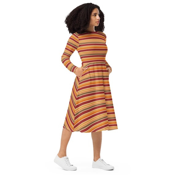 Autumn color dresses best sale